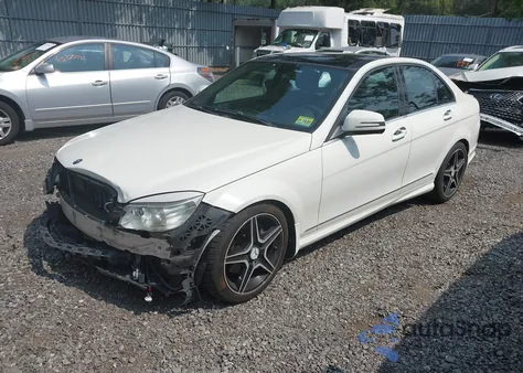 2008 Mercedes-Benz C 350 Sport из США, поврежденный, VIN WDDGF56X68F029659